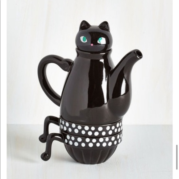 Modcloth Other - ModCloth: Cat Tea Set